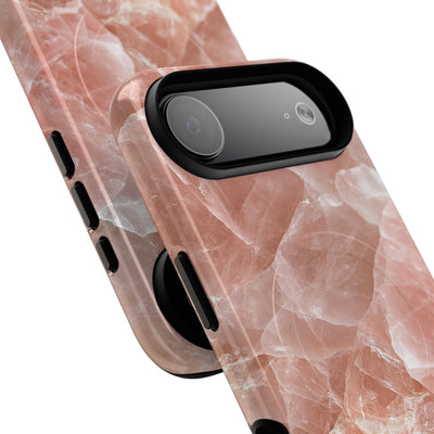 Rose Quartz Facet · Tough 2.0 Magnetic Phone Case for iPhone · Pink