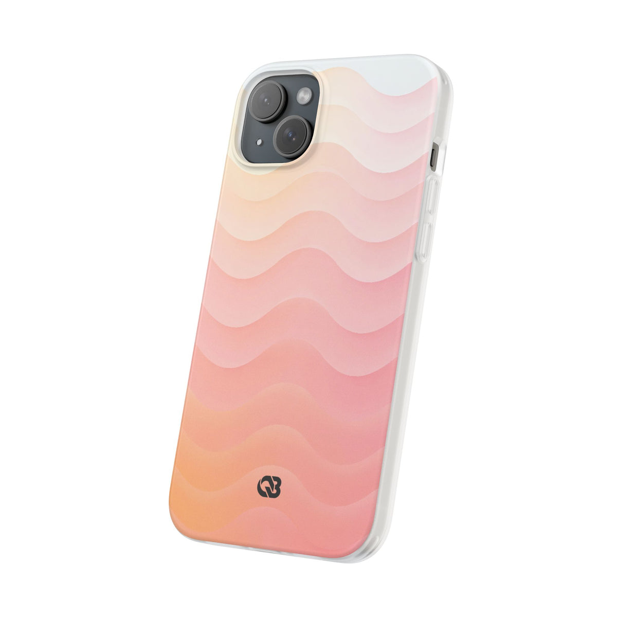 Blush Horizon Waves · Lite Phone Case for iPhone ·  Pink