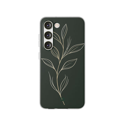 Green Lite Phone Case for Samsung - Deep Moss Willow