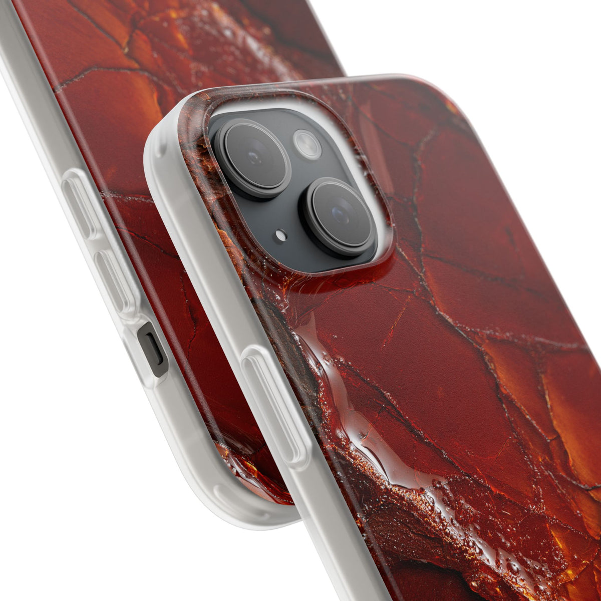 Amber Embrace · Lite Phone Case for iPhone ·  Brown