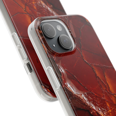 Amber Embrace · Lite Phone Case for iPhone ·  Brown
