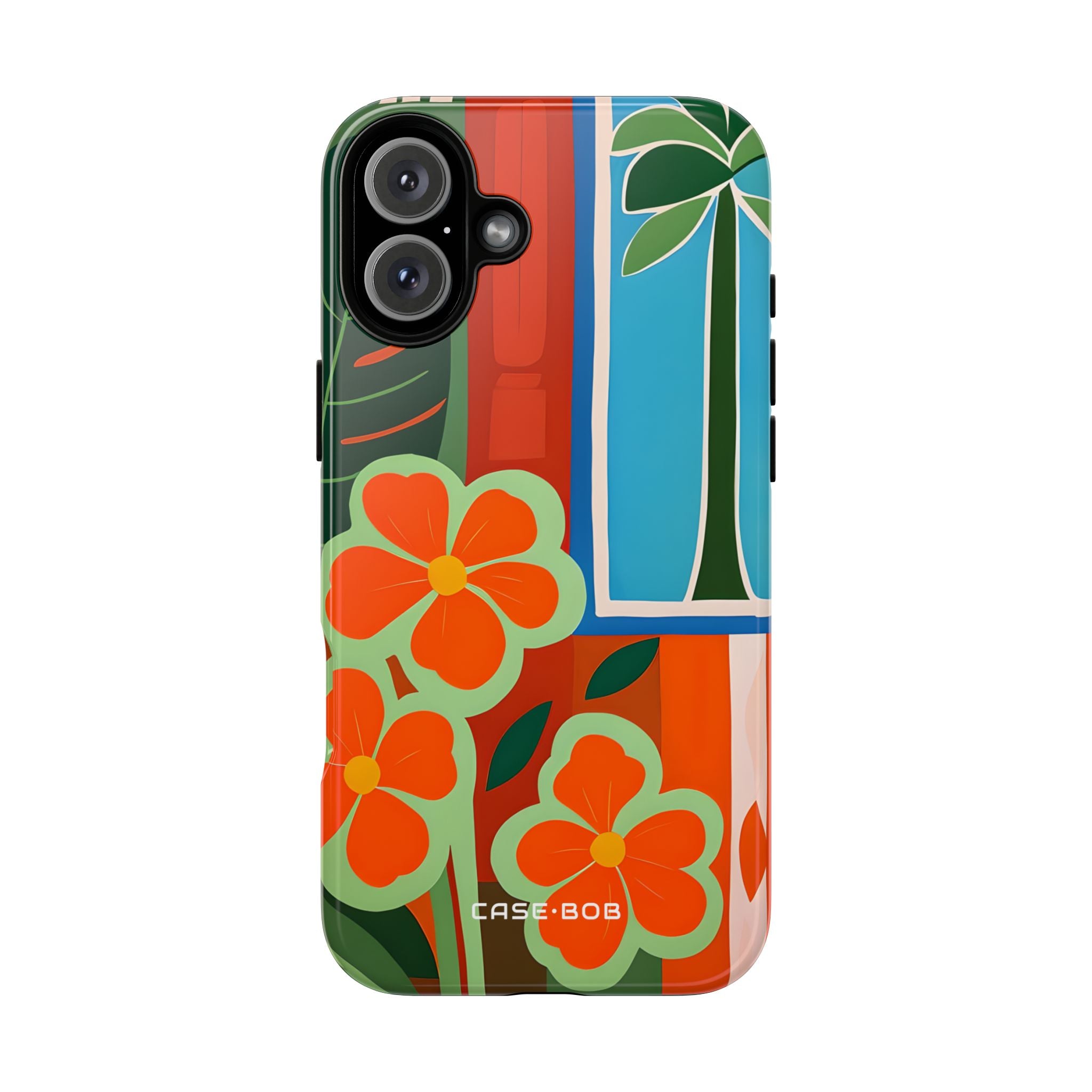 Orange Blossom Radiance iPhone 16 Plus Case - Tough