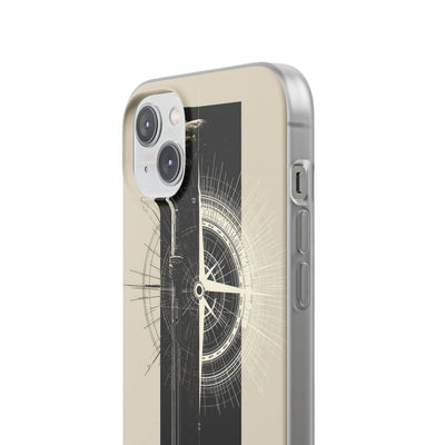 Beige Lite Phone Case for iPhone - Zenith Vector Spire