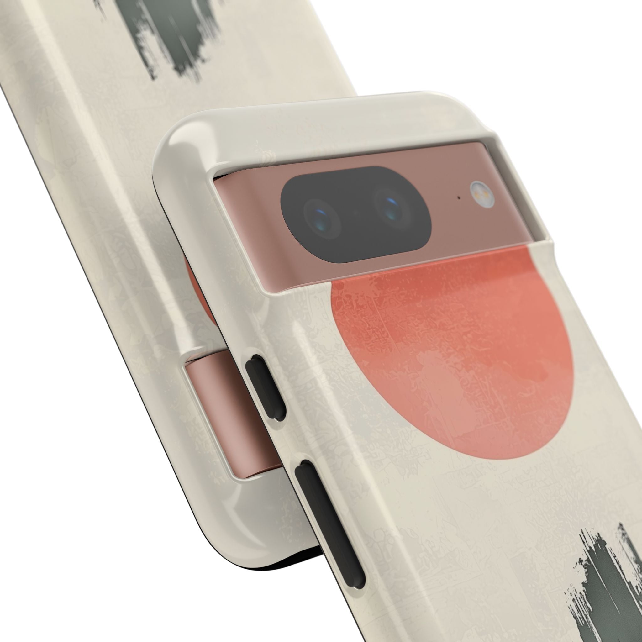 Crimson Sun Strokes · Tough Etui na telefon dla Google Pixel