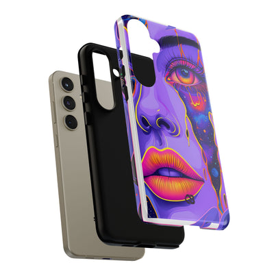 Violet Cosmic Gaze · Tough Custodia per Samsung