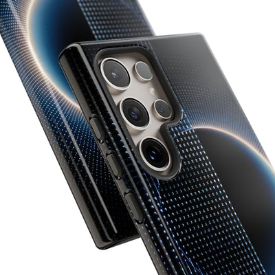 Luminous Meridian · Tough Phone Case for Samsung · Black