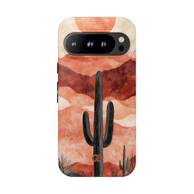Terracotta Desert Sun · Tough Handyhülle für Google Pixel