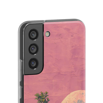 Lunar Pastel Bloom · Soft Phone Case for Samsung