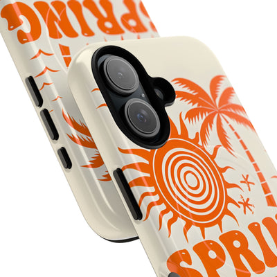 Retro Orange Tide · Tough+ Capa para iPhone · Magsafe