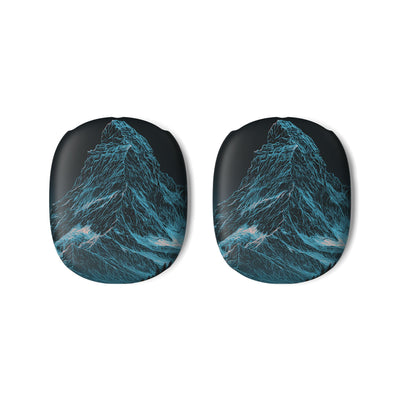 Glacial Alpine Peak · Hard Case for AirPods Max · Blue