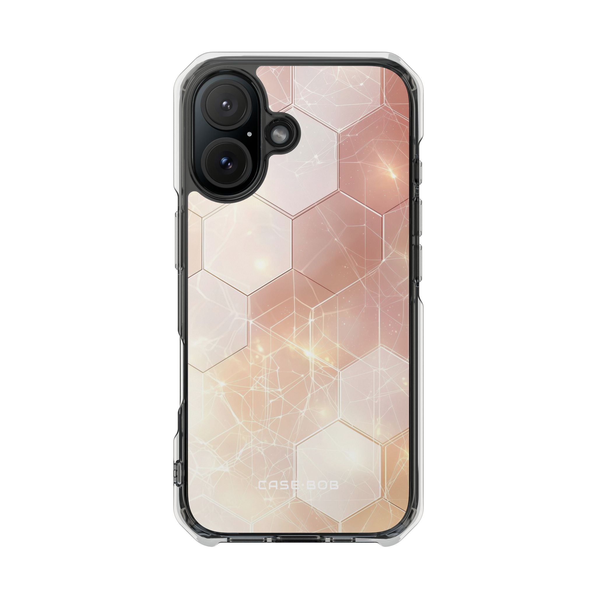 Honeycomb Glow iPhone 16 Case - Impact