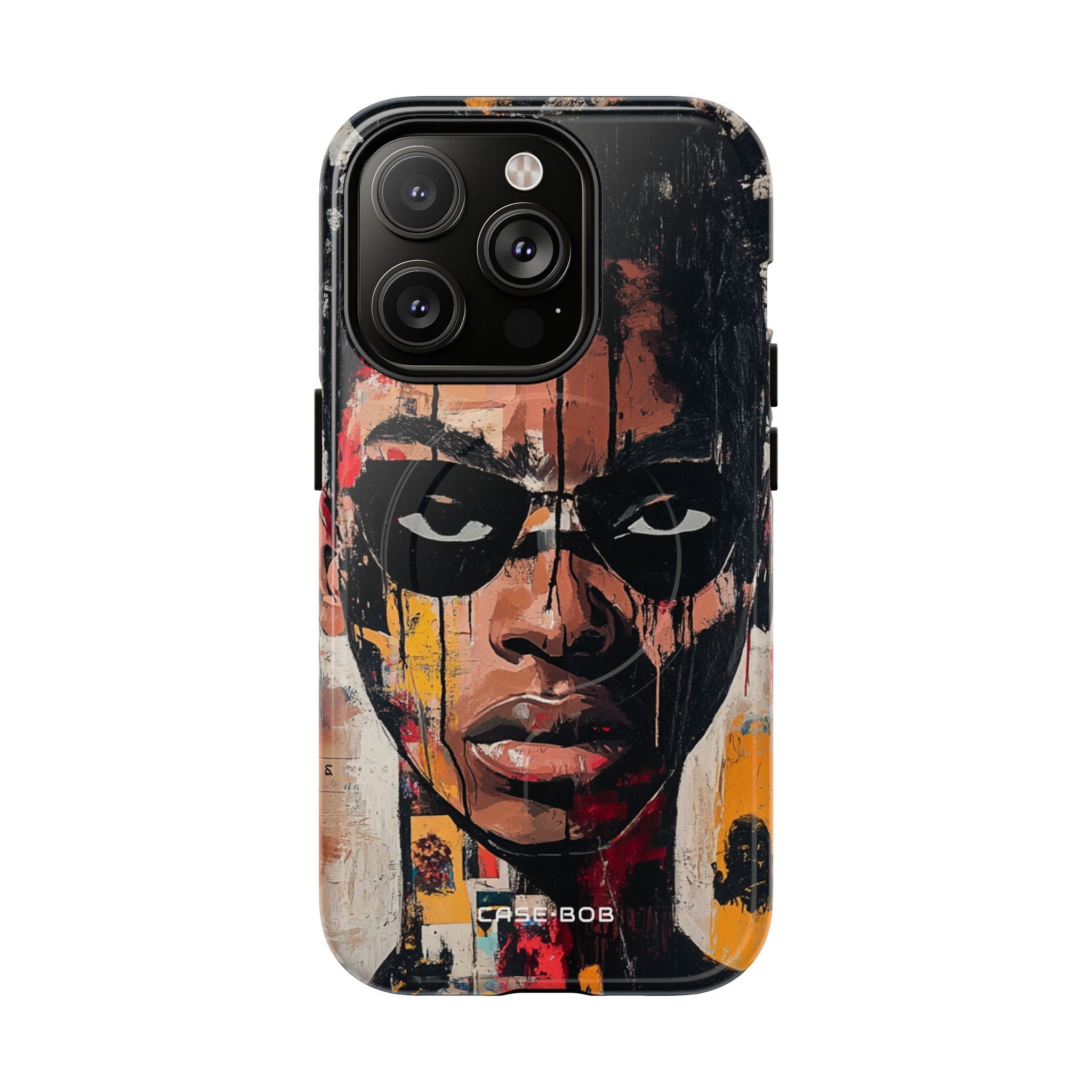 Masked Portrait Drips iPhone 14 Pro Case - Tough+
