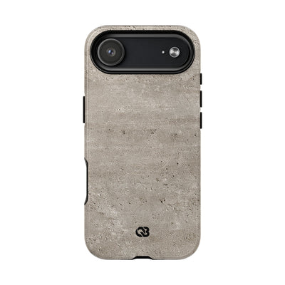Grey Tough 2.0 Magsafe Phone Case for iPhone - Brutalist Stone Grit
