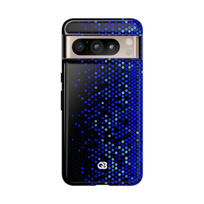 Cobalt Hex Dispersion · Tough Phone Case for Pixel ·  Blue