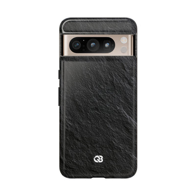 Black Tough Phone Case for Google Pixel - Raw Obsidian Slate