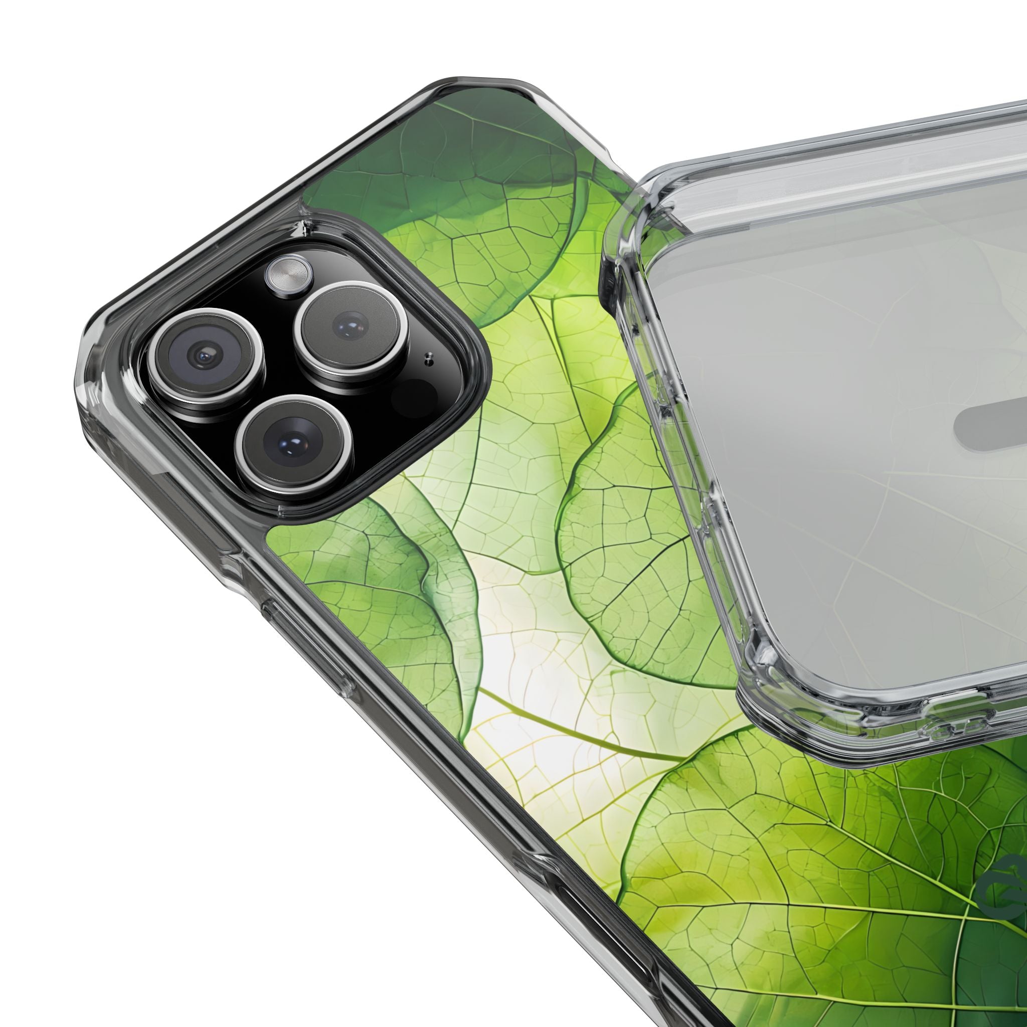 Emerald Leaf Veins · Impact Phone Case for iPhone · Magsafe