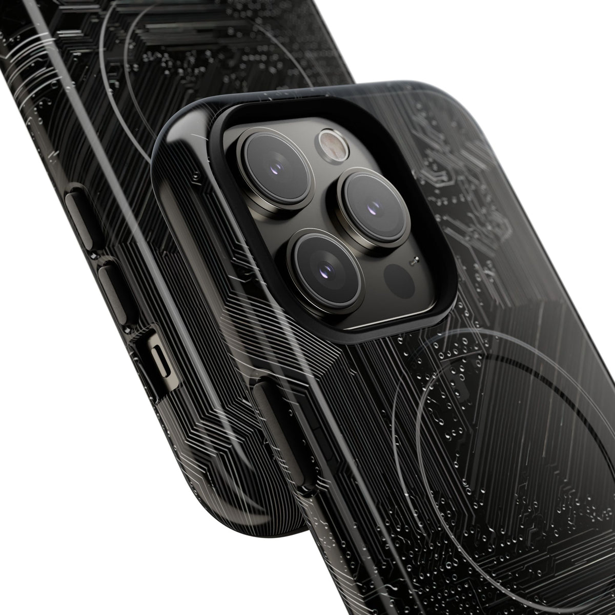 Obsidian Circuitry · Tough 2.0 Magnetic Phone Case for iPhone · Black