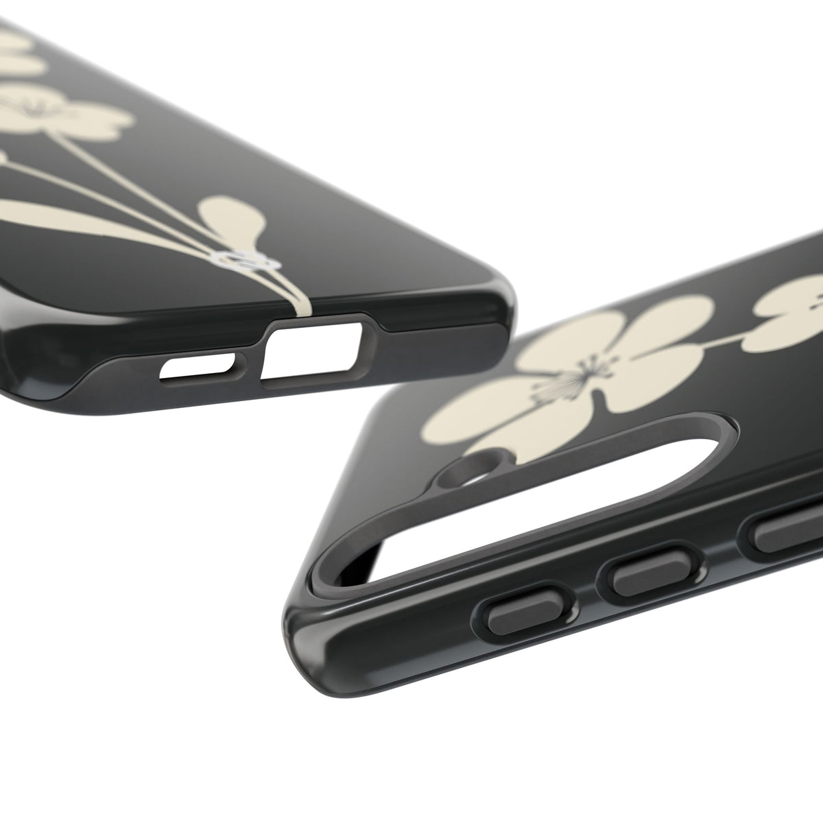 Nordic Blossom · Tough Phone Case for Samsung · Black