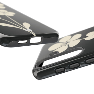 Nordic Blossom · Tough Phone Case for Samsung · Black