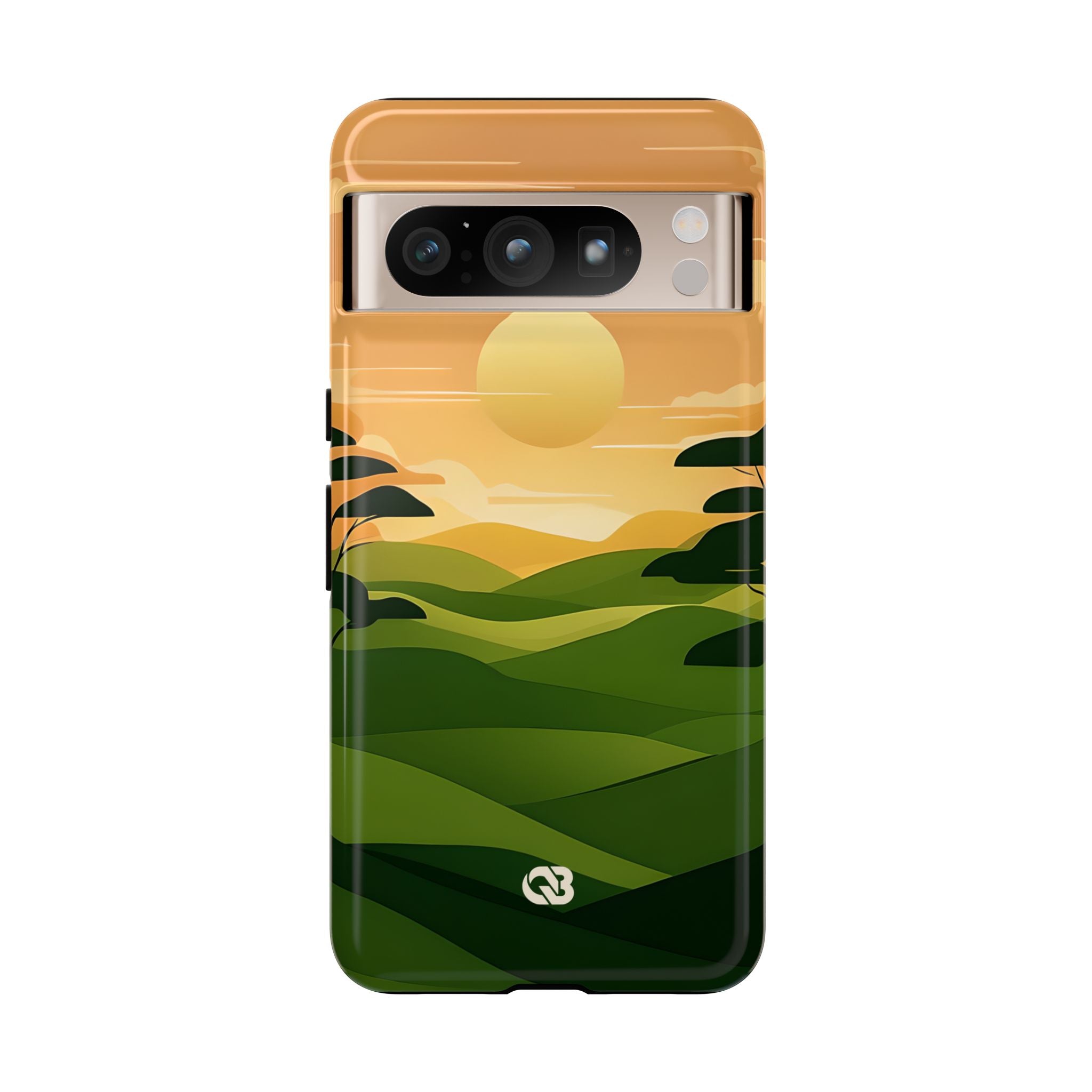 Verdant Horizon Sun · Tough Phone Case for Google Pixel