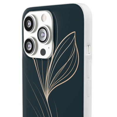 Botanical Contour · Lite Phone Case for iPhone ·  Teal