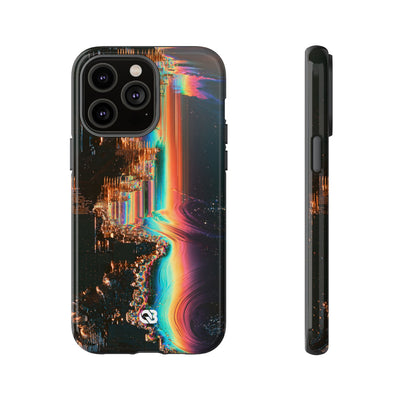 Prismatic Circuit · Tough Phone Case for iPhone · Black