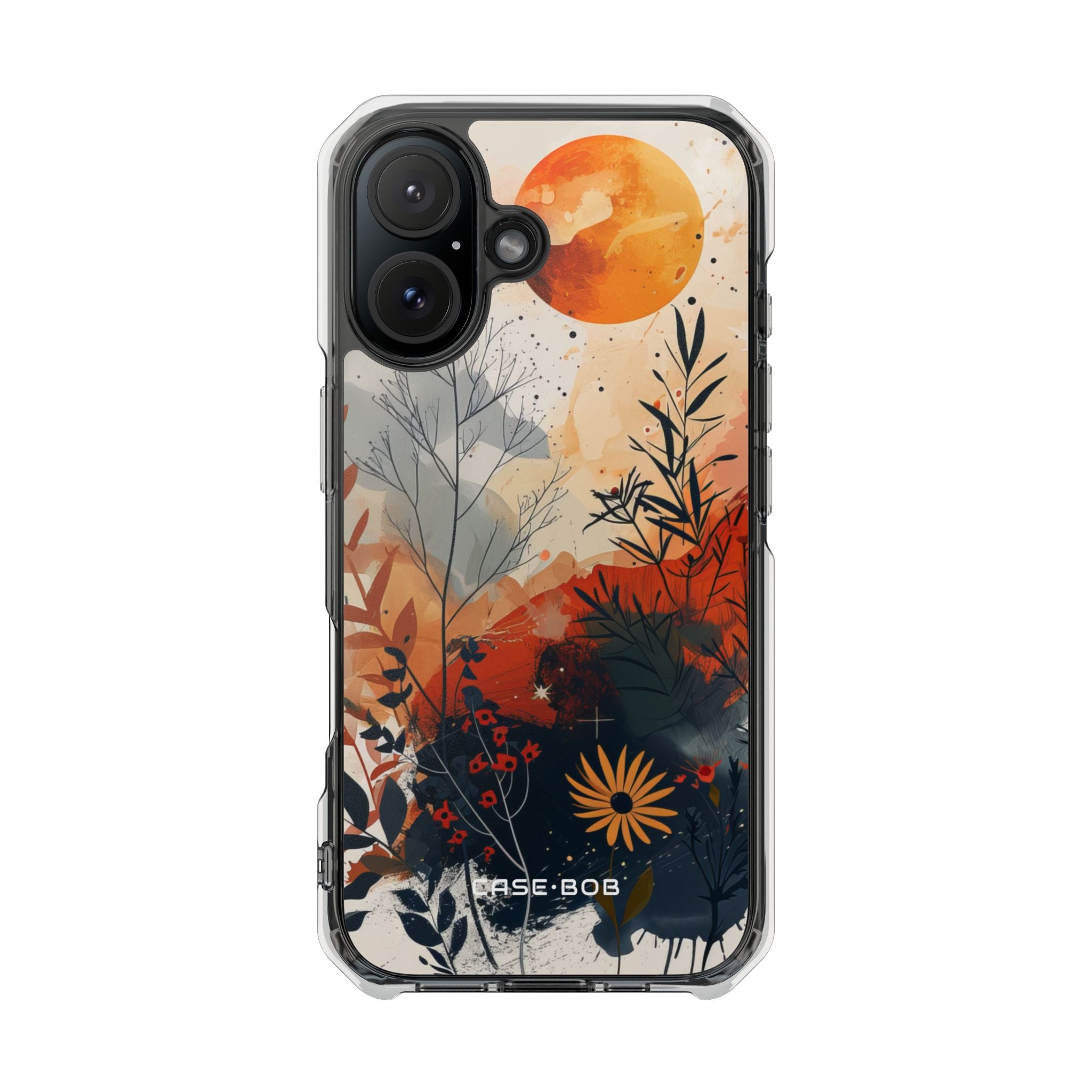 Orange Solstice iPhone 16 Case - Impact - CASE•BOB