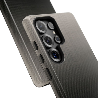 Grey Tough Phone Case for Samsung - Faded Sand Mesh