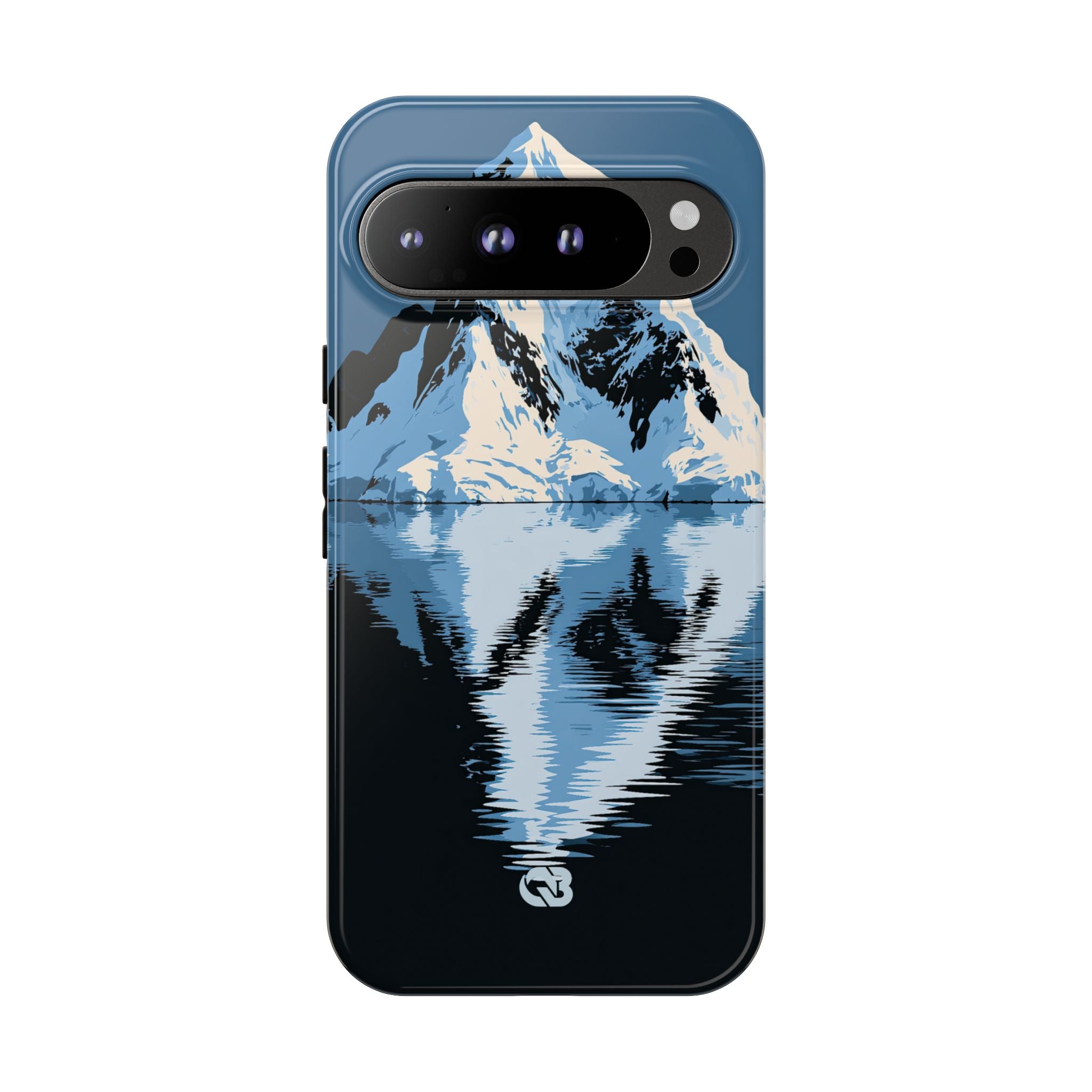 Blue Tough Phone Case for Google Pixel - Arctic Summit Mirror