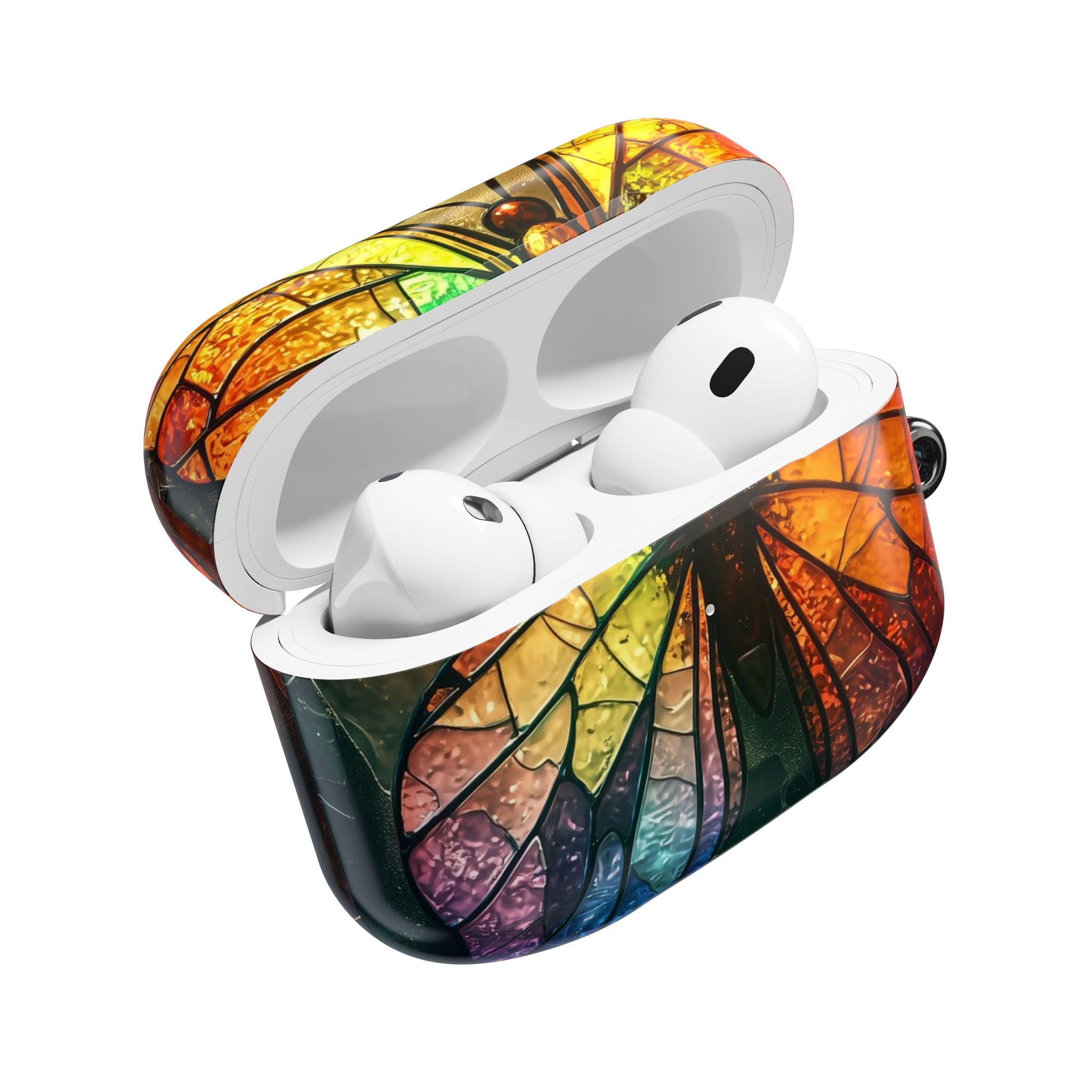 Stained Glass Butterfly - AirPods Cover