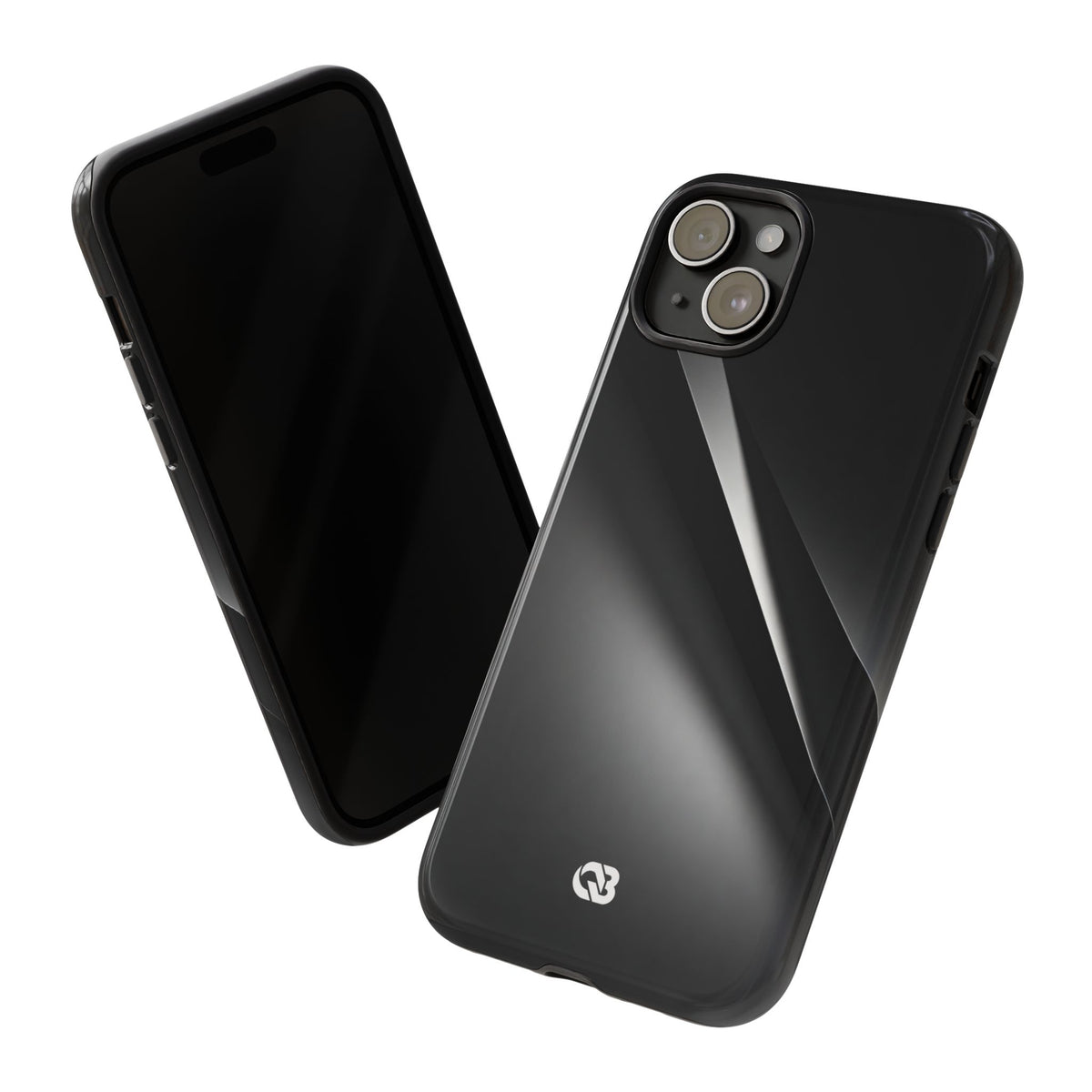 Obsidian Ridge · Tough Phone Case for iPhone · Black