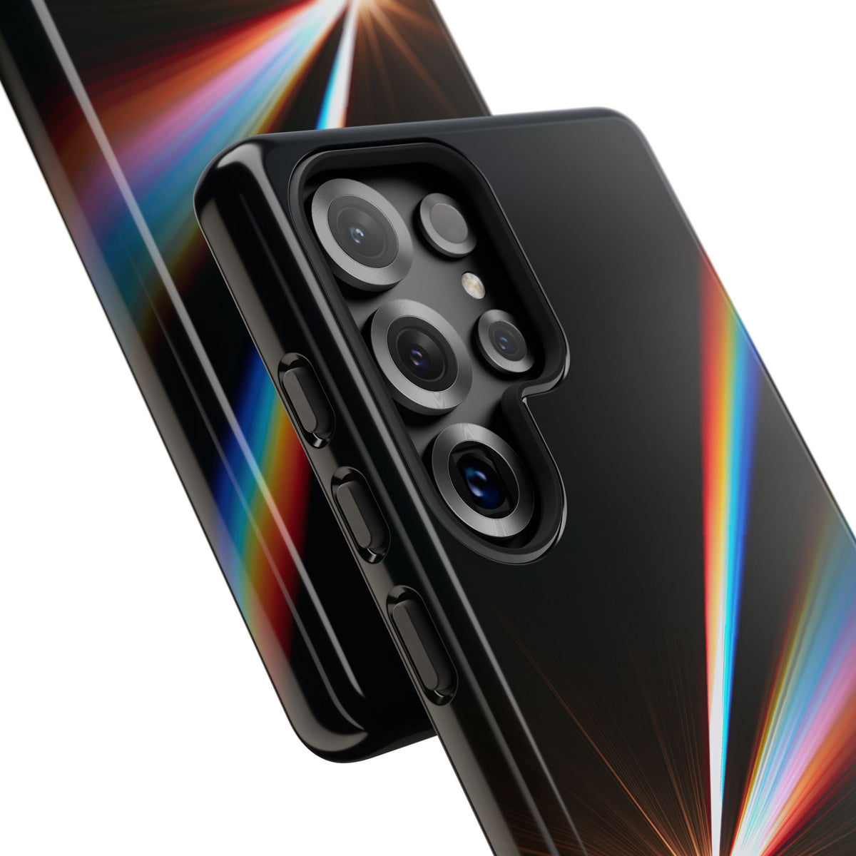 Spectral Refraction · Tough Phone Case for Samsung · Black
