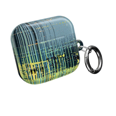 Acid Raster Circuit · Hard Case for AirPods & AirPods Pro · Teal