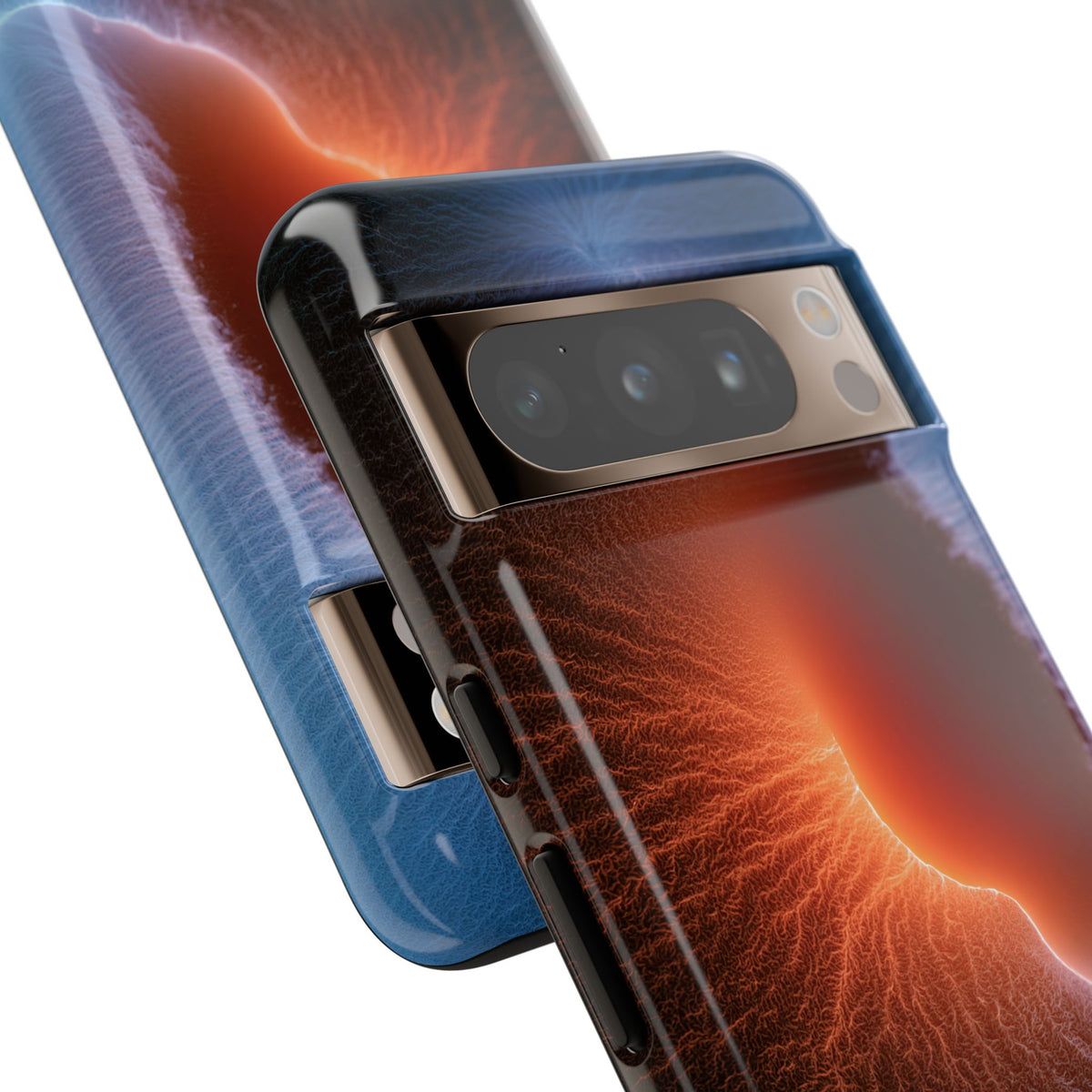 Thermal Aura Pulse · Tough Phone Case for Pixel ·  Blue