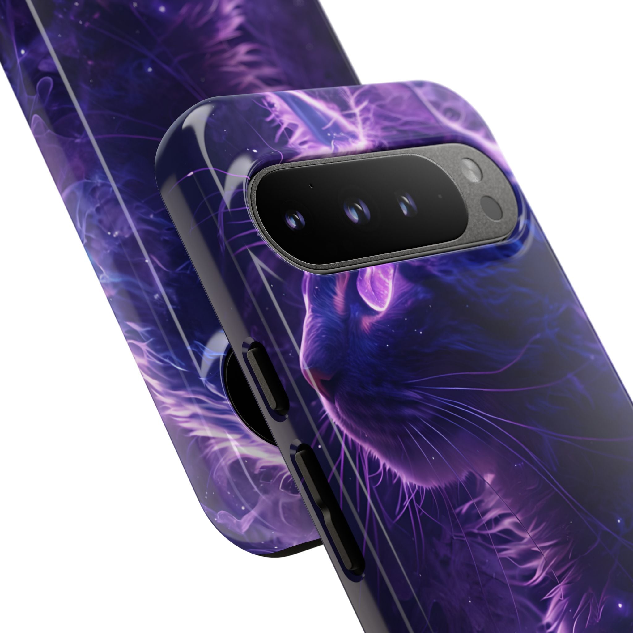 Purple Void Feline · Tough Custodia per Google Pixel