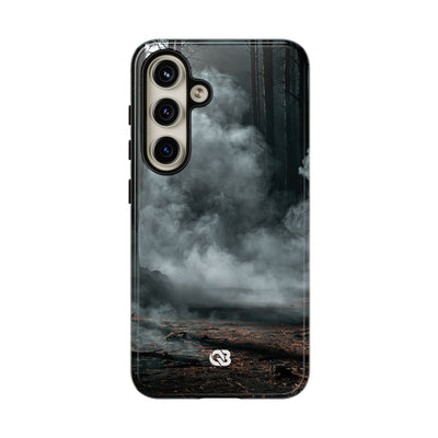Shadowed Pine Mist · Tough Phone Case for Samsung · Black