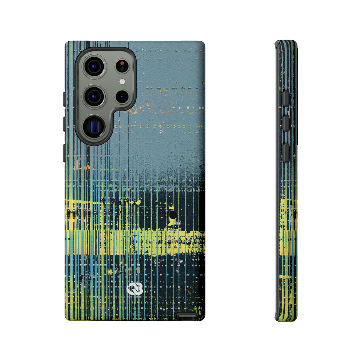 Acid Raster Circuit · Tough Phone Case for Samsung · Teal