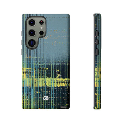 Acid Raster Circuit · Tough Phone Case for Samsung · Teal