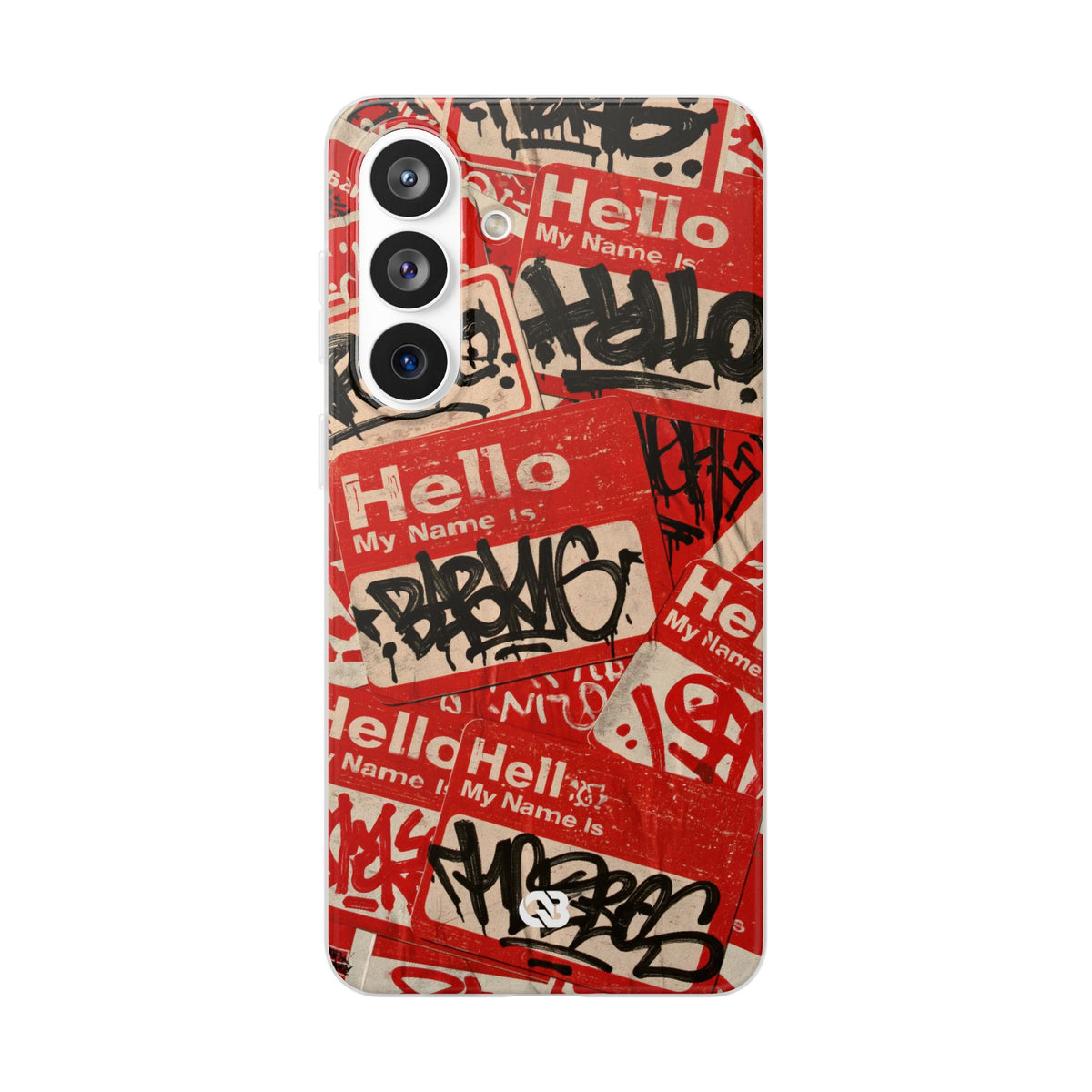 Slap Tag Collage · Lite Phone Case for Samsung · Red