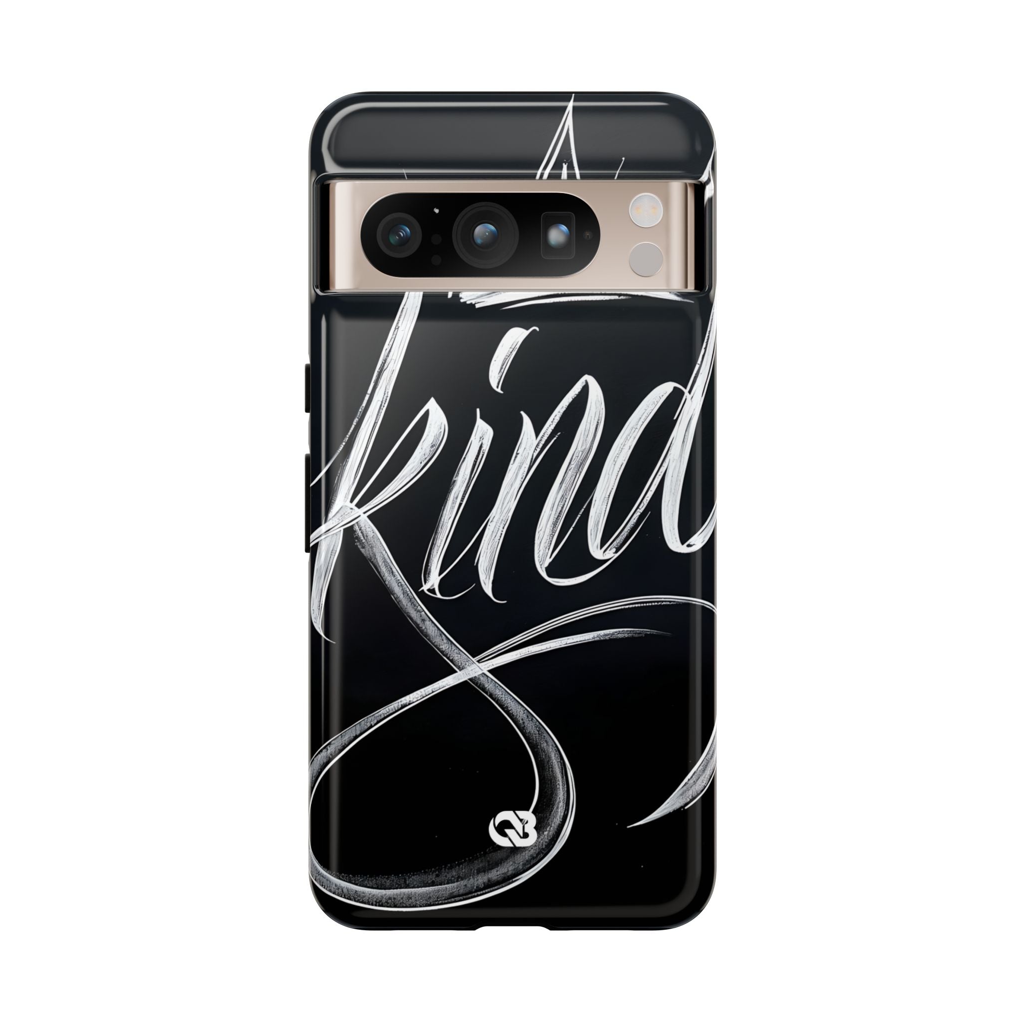 Noir Crown Script · Tough Handyhülle für Google Pixel