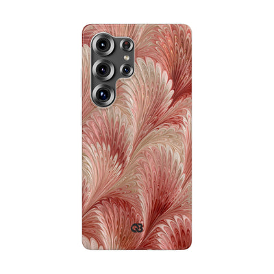 Blush Petal Plume · Lite Phone Case for Samsung · Pink