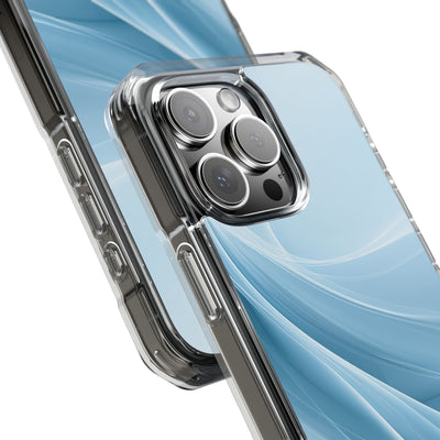 Blue Impact MagSafe Phone Case for iPhone - Arctic Silk Drift