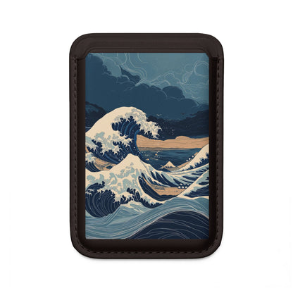 Cresting Navy Wave lompakko – MagSafe-valmis
