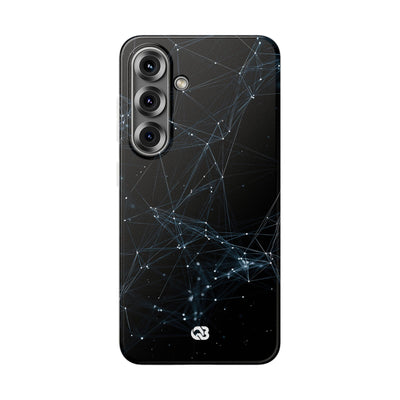 Black Lite Phone Case for Samsung - Arctic Neural Mesh