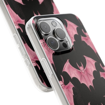 Pink Batwave iPhone 16 Pro Max Case - Soft