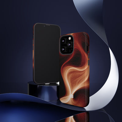 Solar Ember Flow · Tough Phone Case for iPhone · Orange