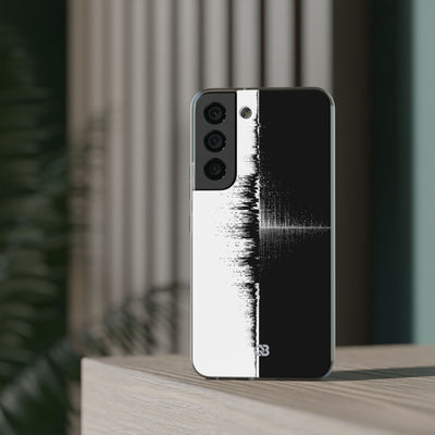 Black Lite Phone Case for Samsung - Static Signal Split