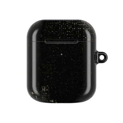 Lunar Metropolis Nocturne · Hard Case for AirPods & AirPods Pro · Black