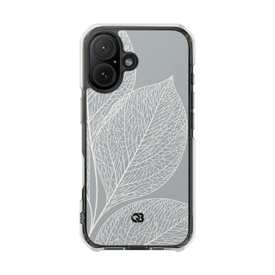 Grey Impact MagSafe Phone Case for iPhone - Frosted Ash Veins
