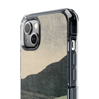 Green Impact MagSafe Phone Case for iPhone - Moss Ridge Grain
